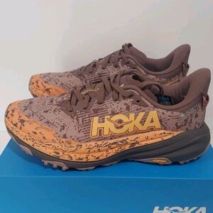 Hoka One Women's Size 8B - Speedgoat 6 GTX Quartz Trail Gore-Tex Running Shoes